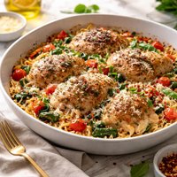 Italian Baked Chicken and Pastina