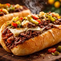 Italian Beef Hoagies