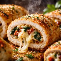 Italian Cheese Chicken Roll Ups