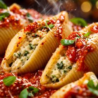 Italian Cheese Stuffed Shells