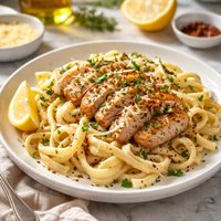 Italian Chicken and Fettuccine