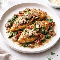 Italian Chicken and Mushroom Skillet
