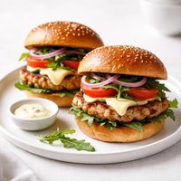Italian Chicken Burgers