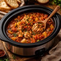 Italian Chicken Stew Crock Pot