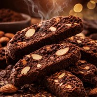 Italian Chocolate Almond Biscotti