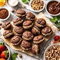 Italian Chocolate Sandwich Cookies Giada De Laurentiis