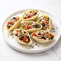Italian Chopped Salad in Shells