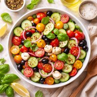 Italian Cucumber Salad