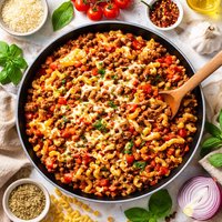 Italian Ground Beef and Macaroni