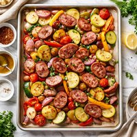 Italian Kielbasa and Vegetables