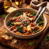Italian Knife and Fork Soup