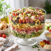 Italian Layered Salad Crowd Size
