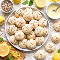 Italian Lemon Drop Cookies