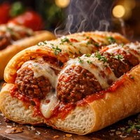 Italian Meatball Hoagies
