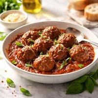 Italian Meatballs in Tomato Sauce