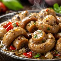 Italian Mushrooms in Vinegar Funghi Al Salamoia