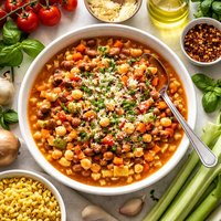 Italian Pasta and Beans