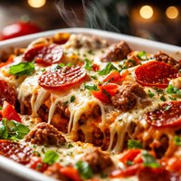 Italian Pizza Bake