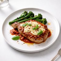 Italian Pork Chops Mozzarella