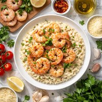 Italian Risotto with Shrimp