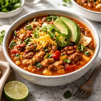 Italian Sausage Chicken Chili