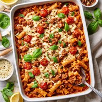 Italian Sausage Noodle Bake