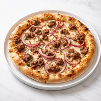 Italian Sausage Onion Pizza