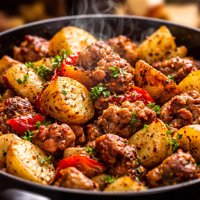 Italian Sausage Potatoes