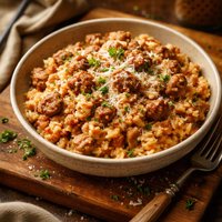 Italian Sausage Risotto