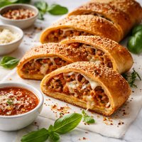 Italian Sausage Stromboli Aka Sausage Bread
