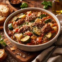 Italian Sausage Zucchini Stew