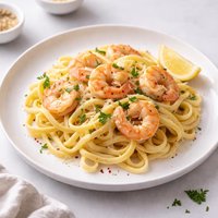 Italian Shrimp Fettuccine