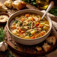 Italian Soup with Dill