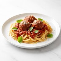 Italian Spaghetti with Meatballs