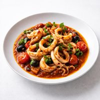 Italian Squid Casserole Traditional Recipe