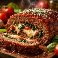 Italian Stuffed Meatloaf