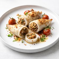Italian Stuffed Squid Hoods