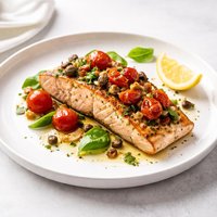 Italian Style Baked Salmon