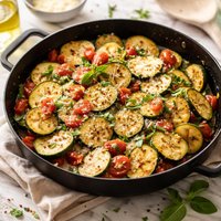 Italian Style Skillet Zucchini