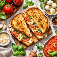 Italian Tomato and Cheese Melt