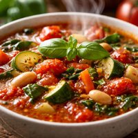 Italian Tomato Garden Soup