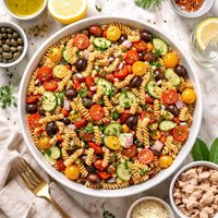 Italian Tuna Pasta Salad