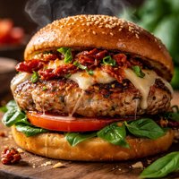 Italian Turkey Burgers