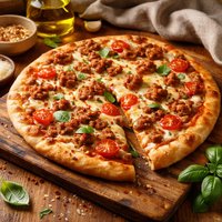 Italian Turkey Sausage Pizza