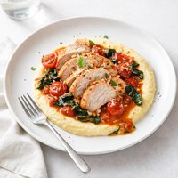 Italian Turkey with Polenta