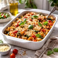Italian Vegetable Pasta Bake