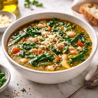 Italian White Bean and Spinach Soup