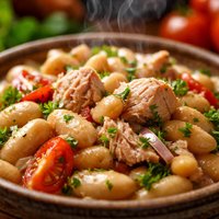 Italian White Beans with Tuna