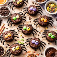 Itsy Bitsy Spiders Muffins