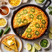Jalapeno and Cheddar Cornbread